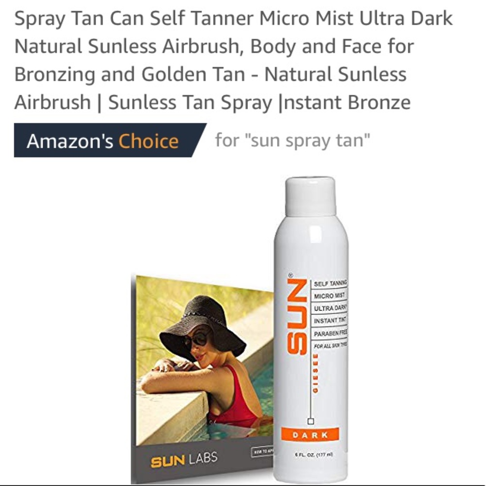 Spray Tan with Mitt 🔆 Ultra Dark